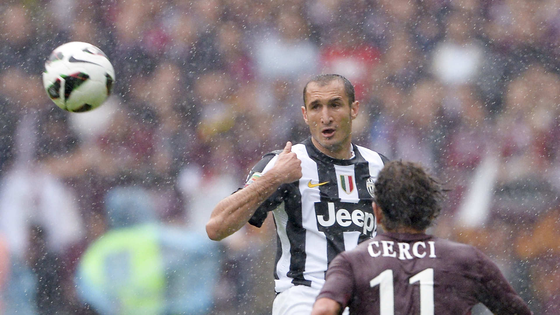 Незаменимый полузащитник Ювентуса Джорджо Кьеллини