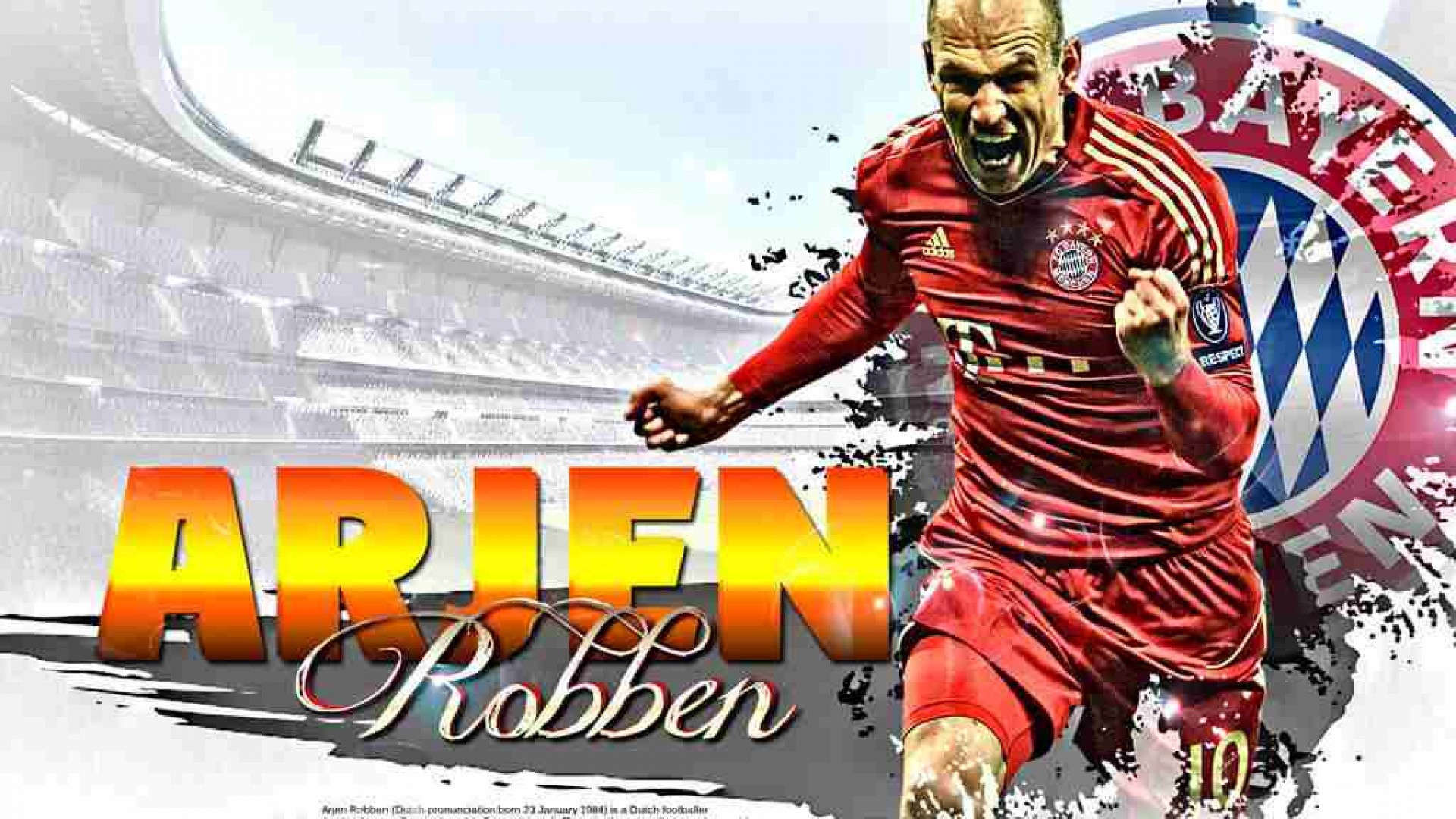 The irreplaceable player of Bayern Arjen Robben
