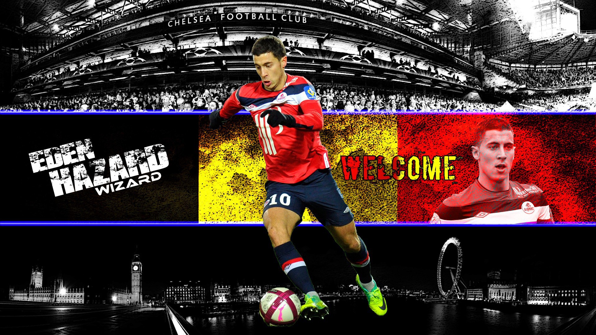 Игрок Челси Эден Азар это мастер футбола