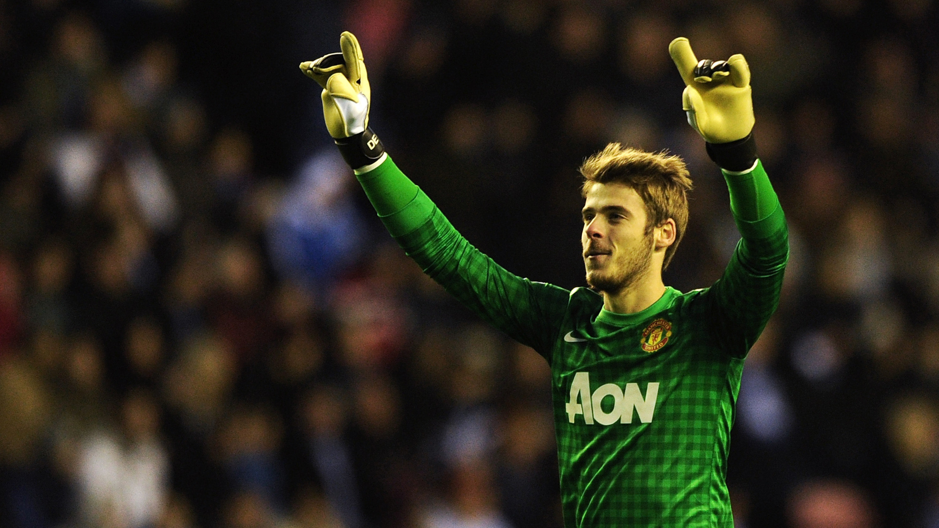 Игрок Манчестер Юнайтед Дэвид Де Хеа