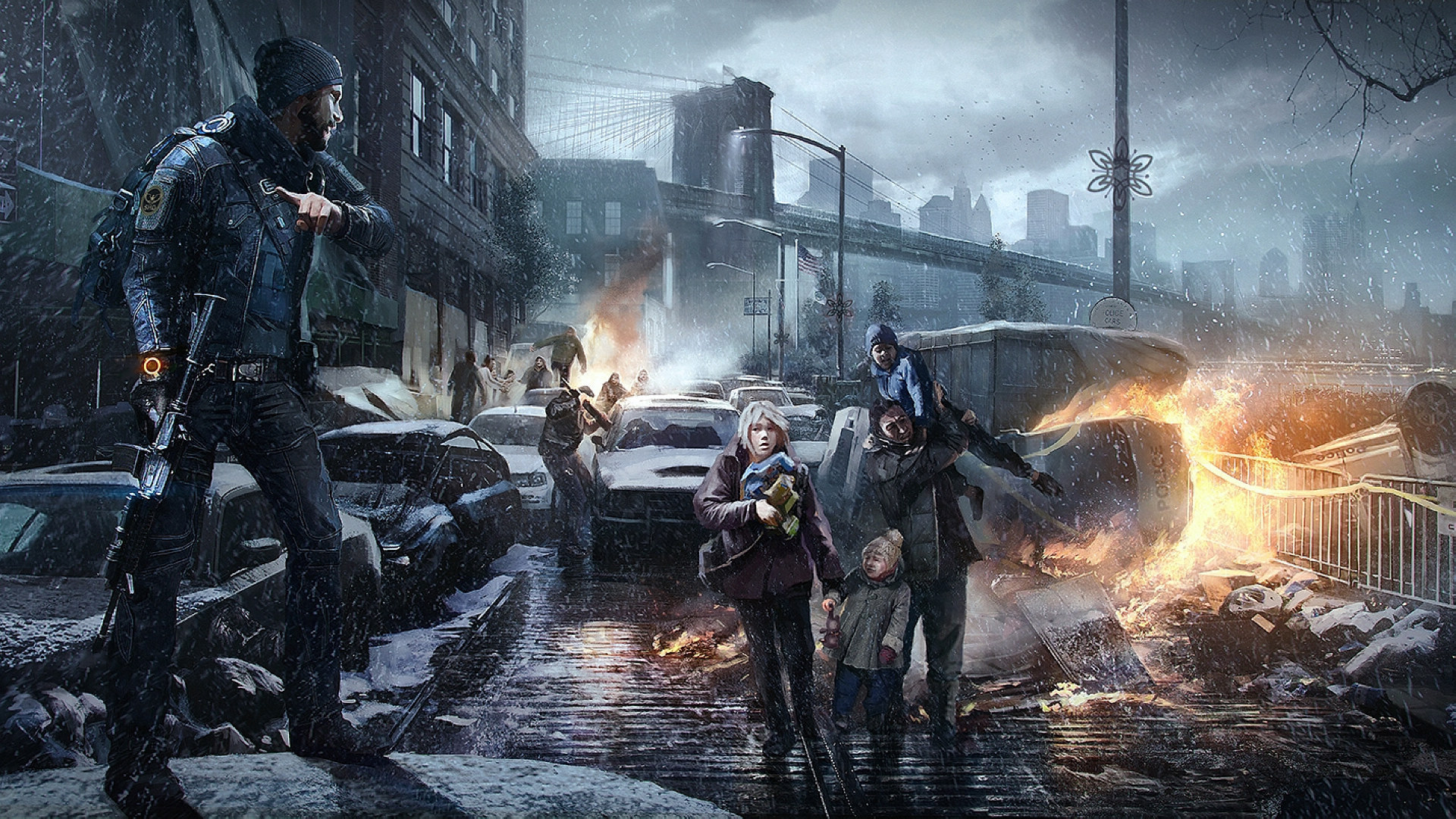Tom Clancy's The division: сохранение гражданских лиц