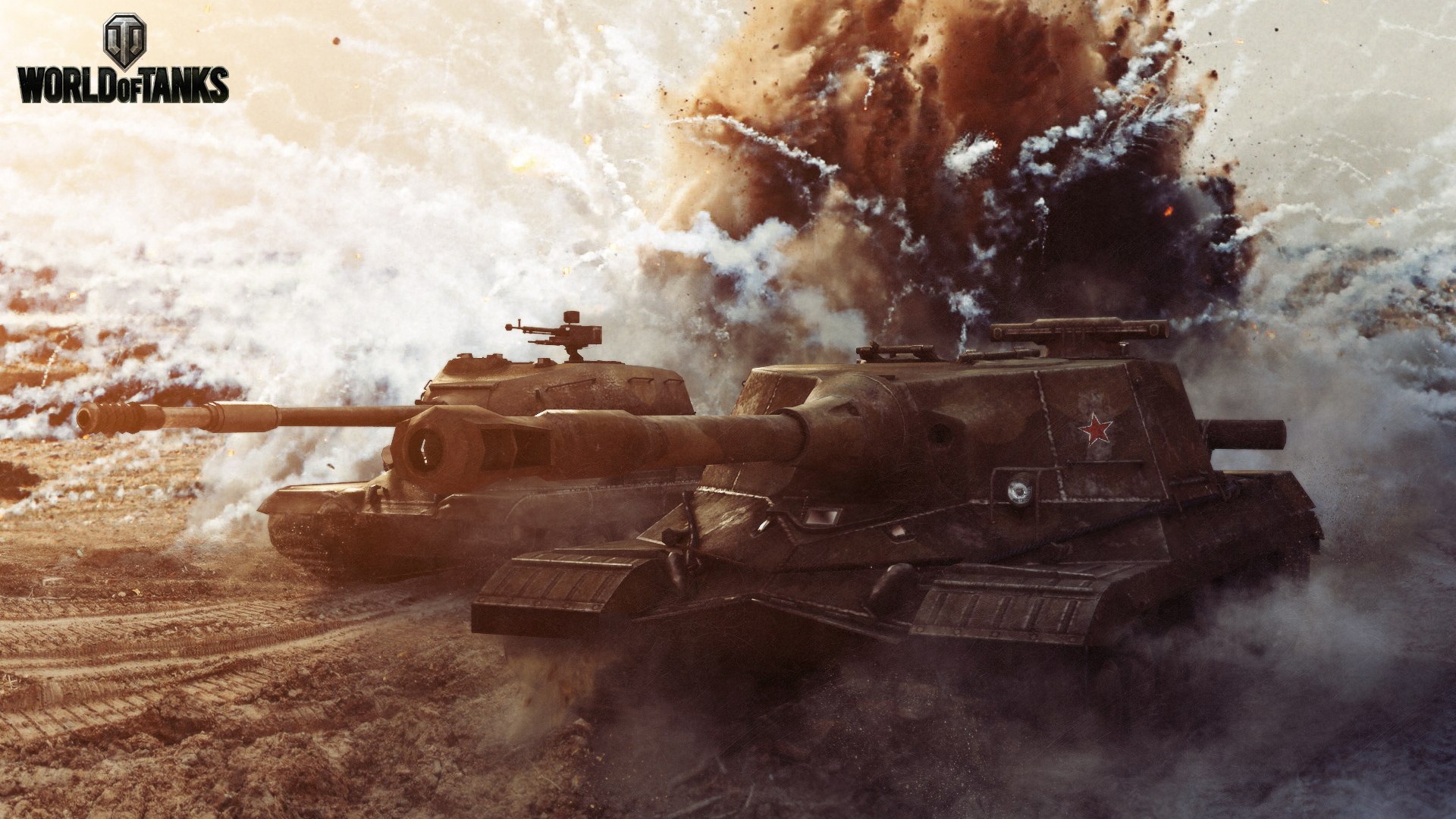 World of Tanks: русский танк под огнем