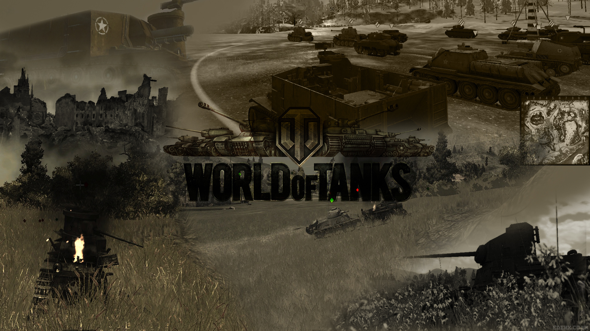 World of Tanks: танковый эскадрон