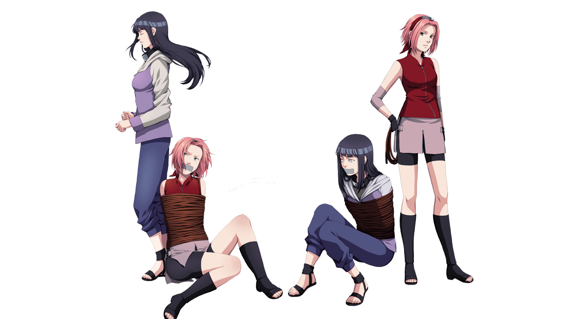 Девушки ниндзя