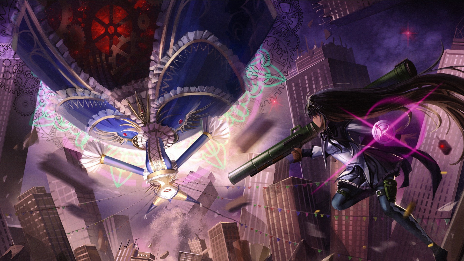 Девушка с гранатометом