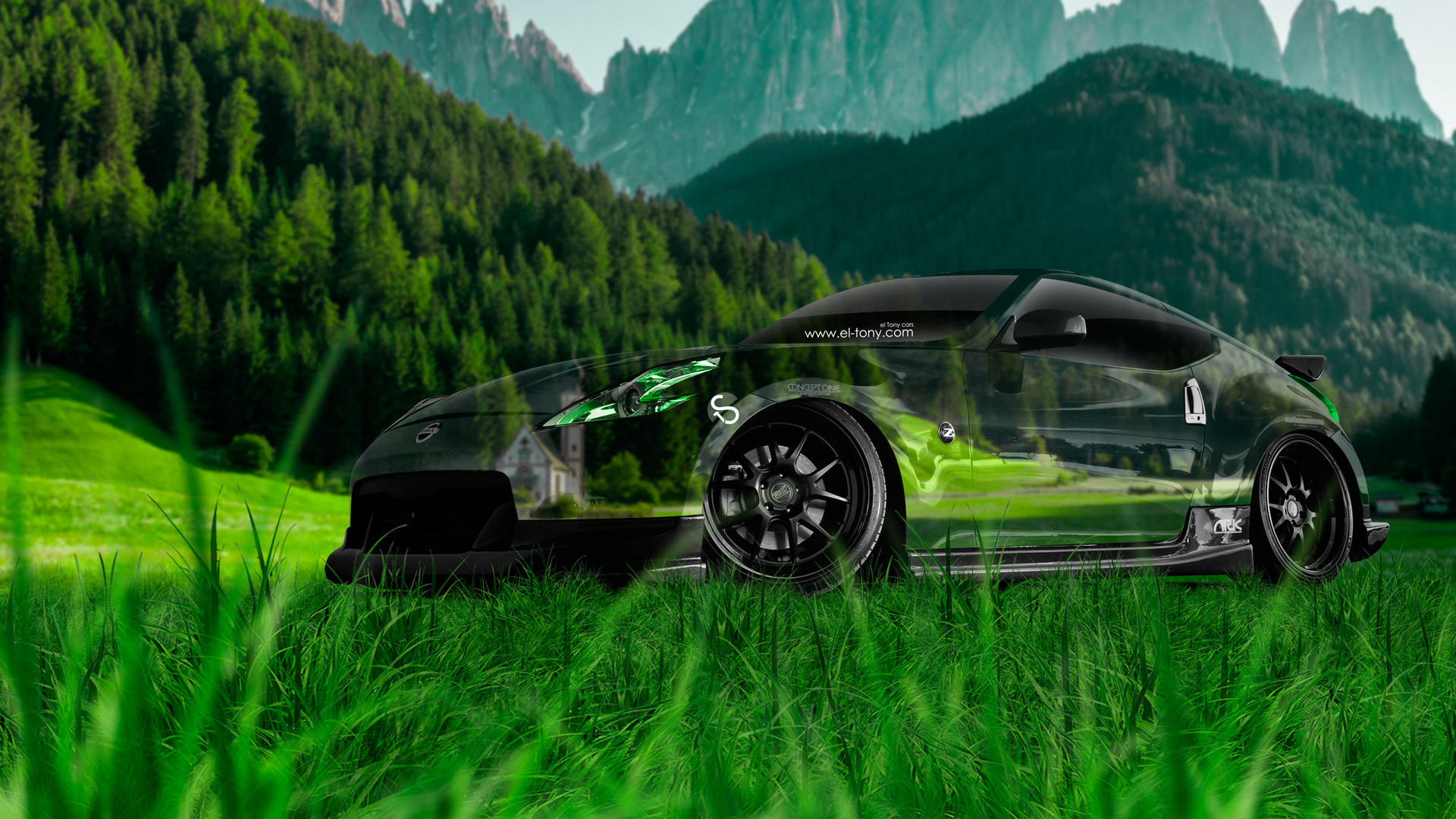 Nissan на природе