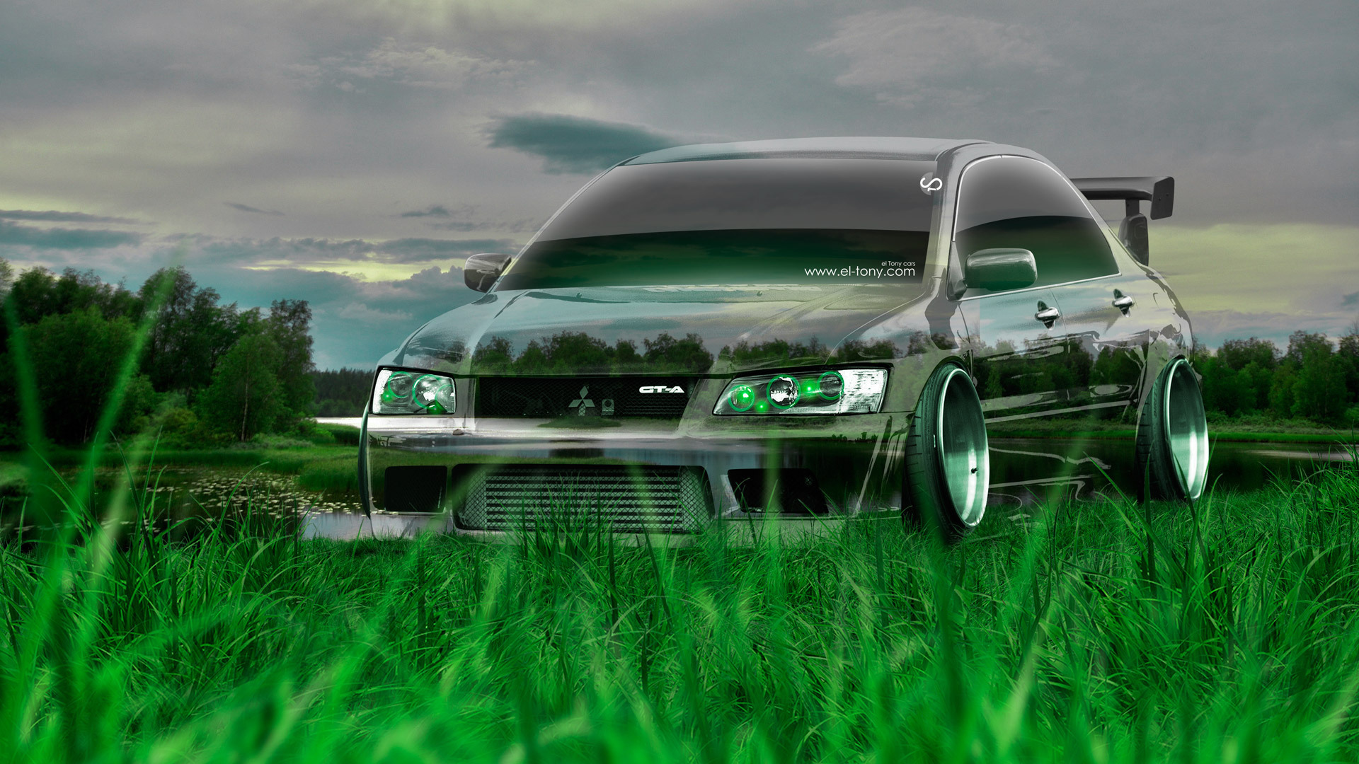 Спортивный Mitsubishi lancer evolution