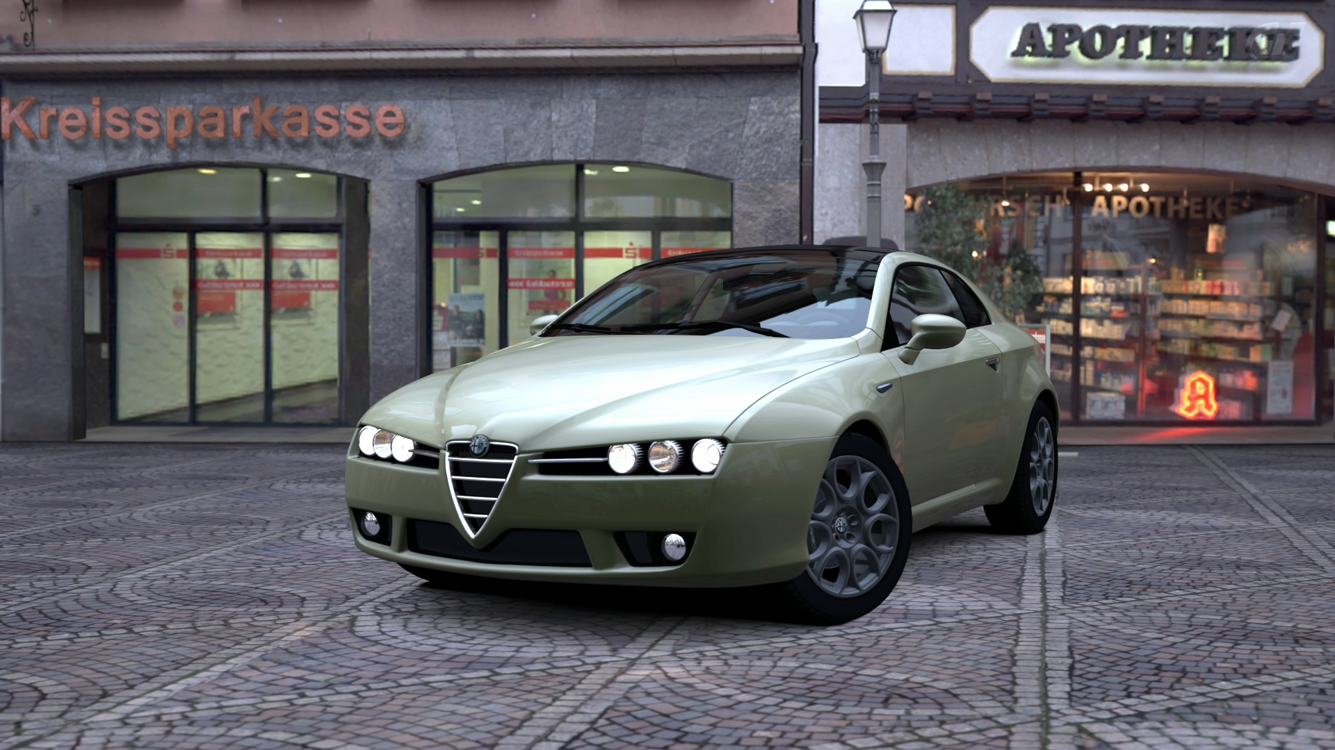 Design of the car Alfa Romeo 169 