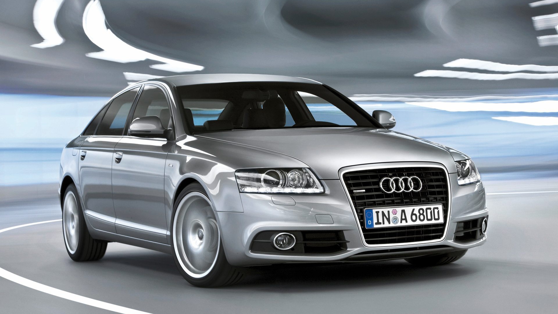 Красивый автомобиль Audi a6