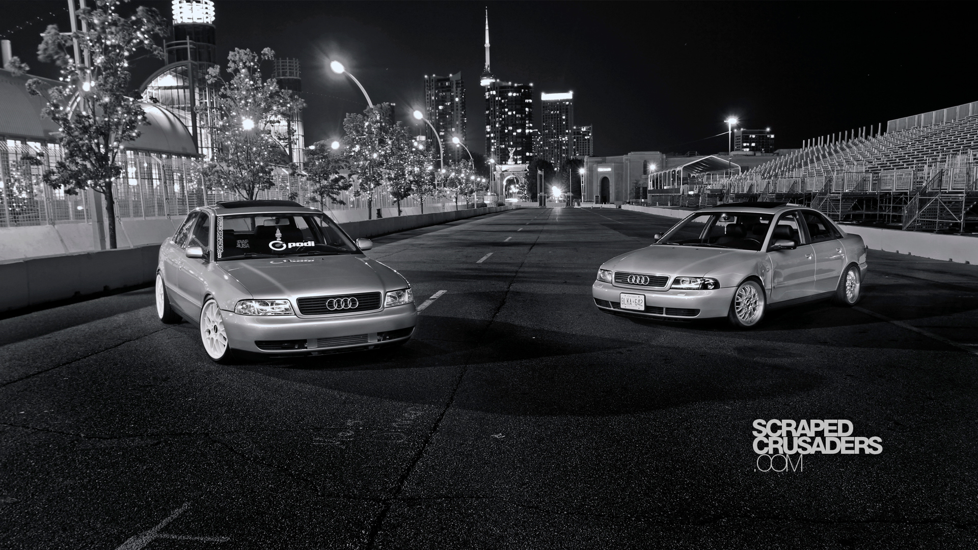 Красивый автомобиль Audi b5 в Москве