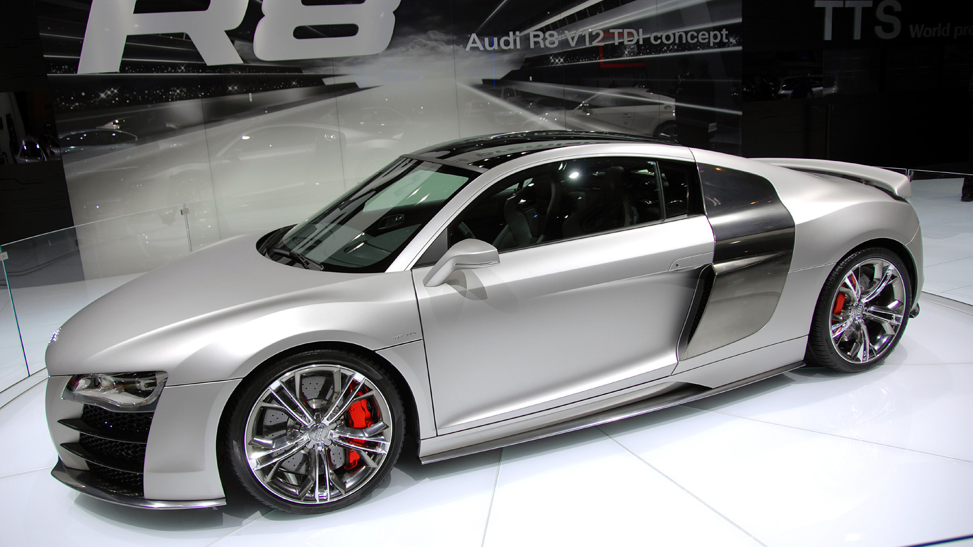 Красивый автомобиль Audi tdi