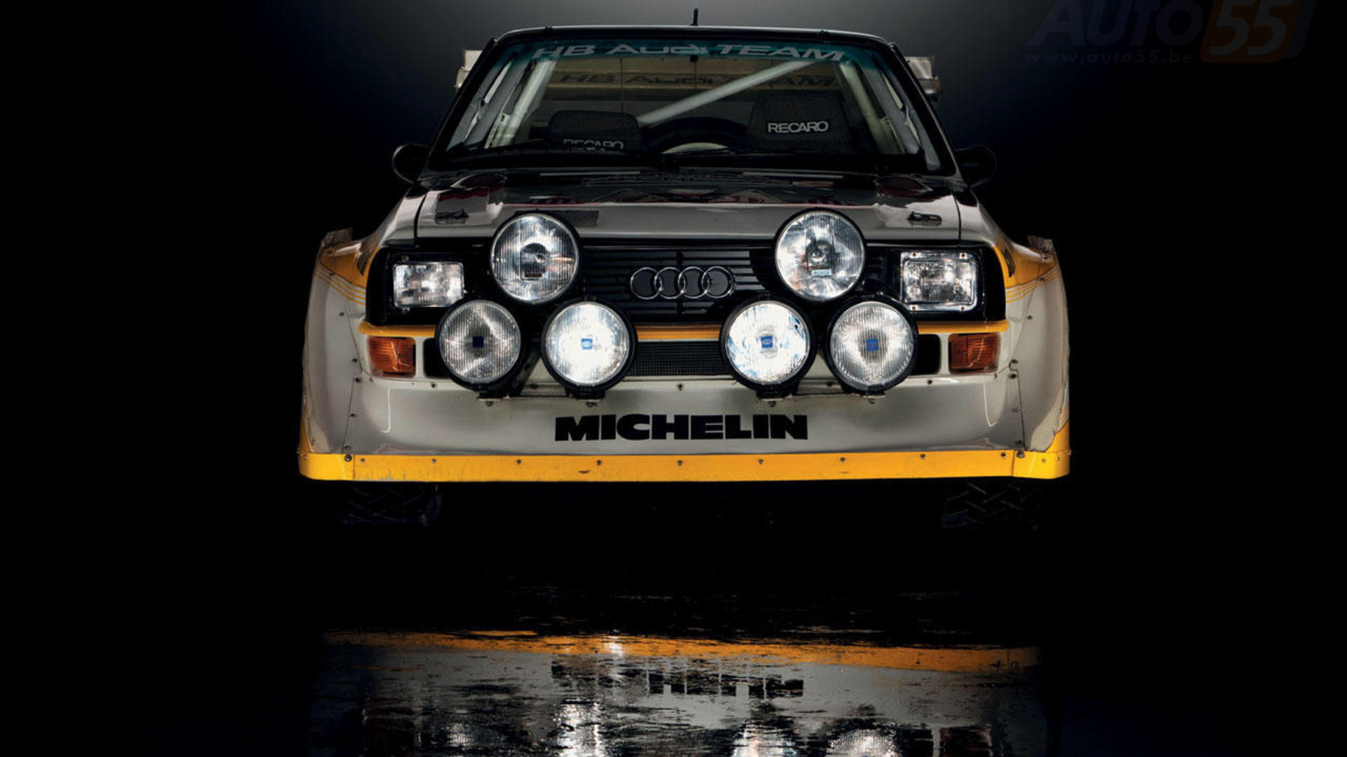 Новая машина Audi quattro