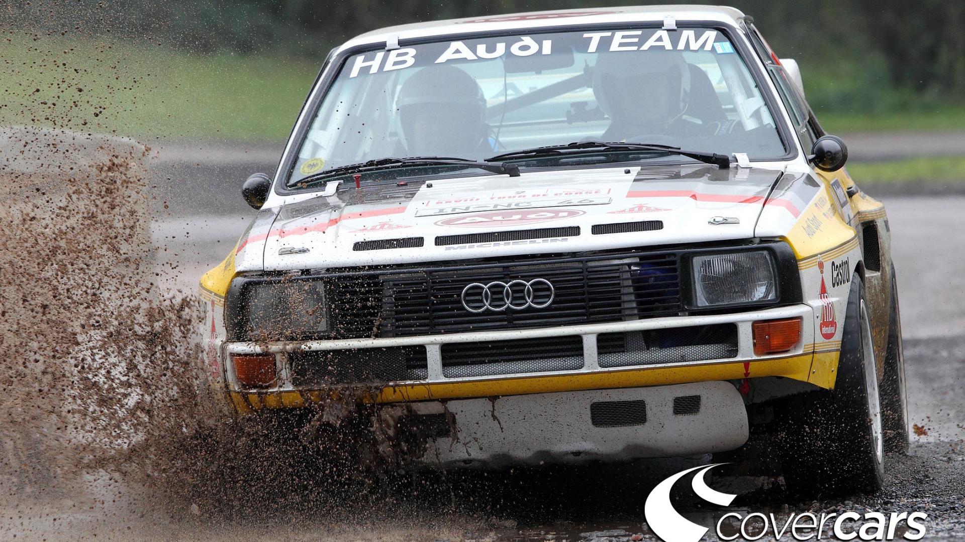 Тест драйв автомобиля audi quattro