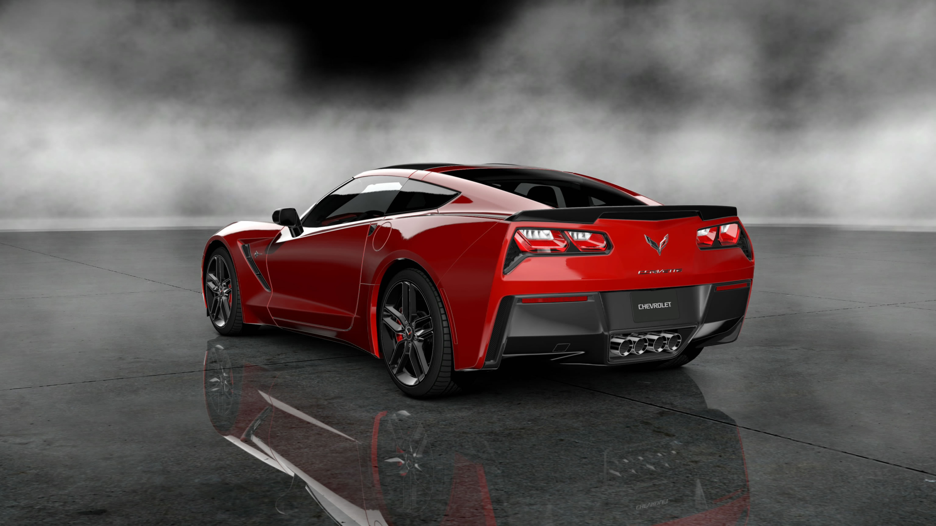 Автомобиль марки Chevrolet модели Corvette 2014 года