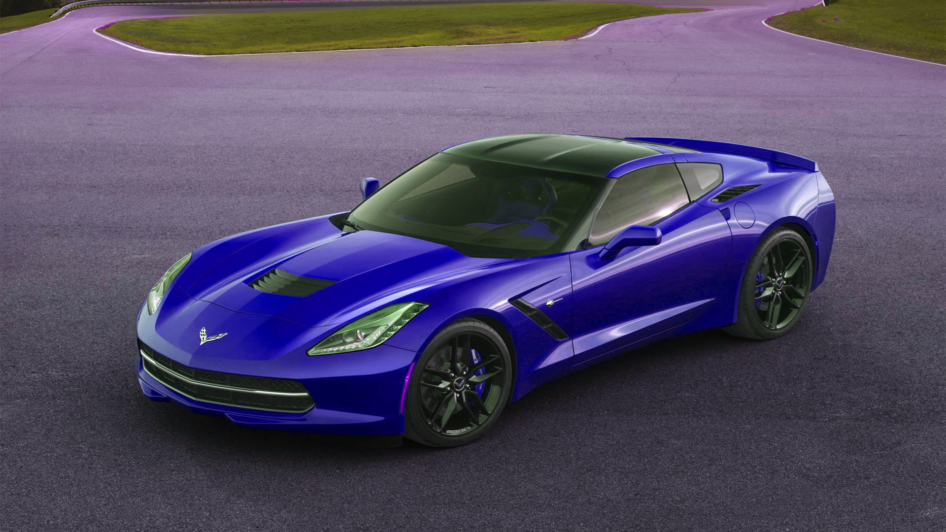 Новая машина Chevrolet Corvette 2014 года