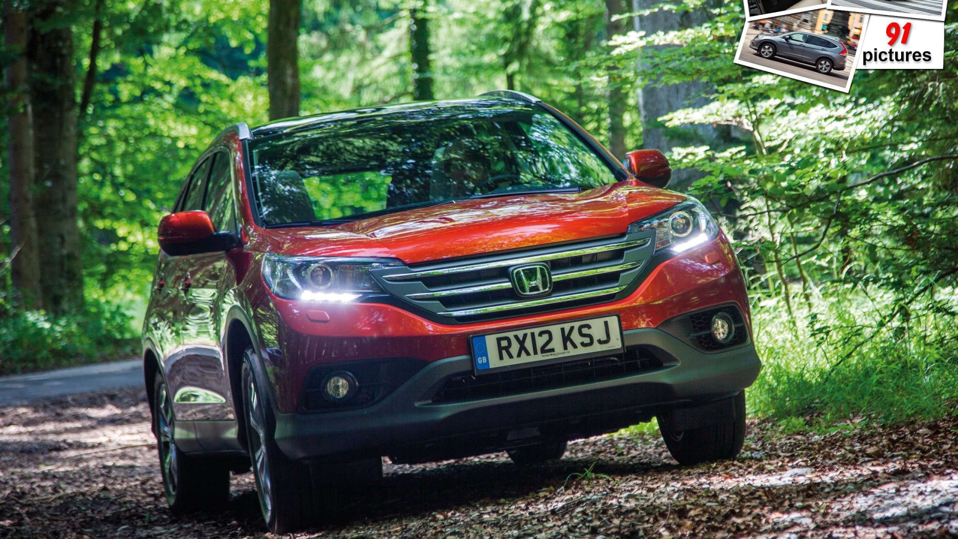 Автомобиль марки Honda модели CR V