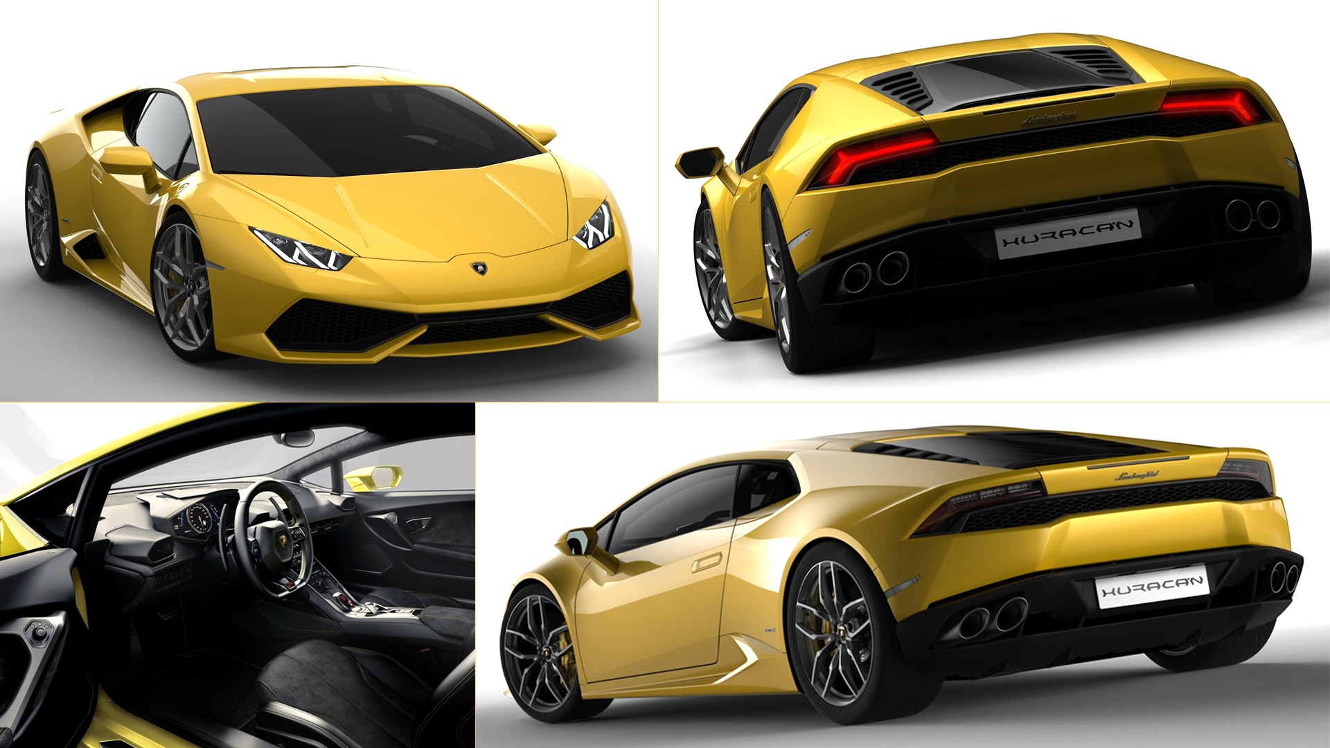 Новая машина Lamborghini Huracan