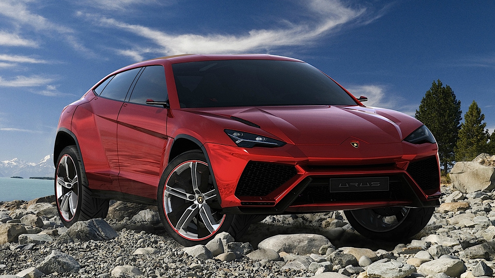 Новая машина Lamborghini Urus