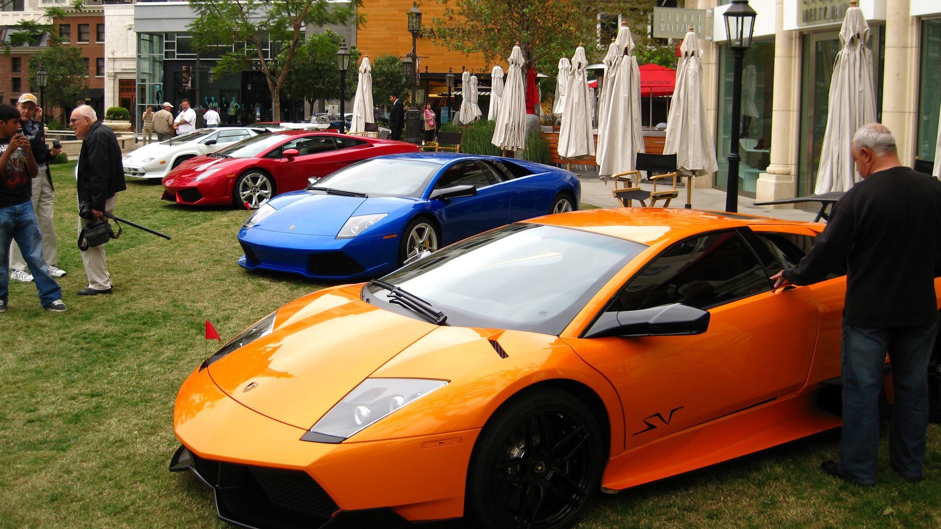 Оранжевый Ламборджини