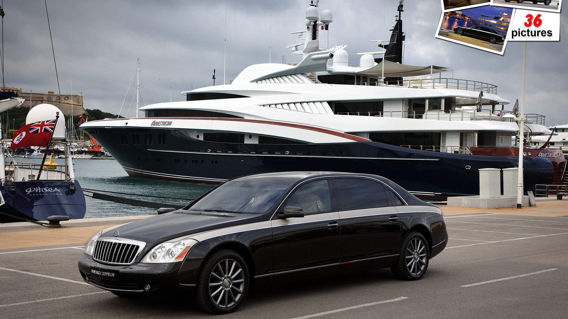  Красивый автомобиль Maybach  2014