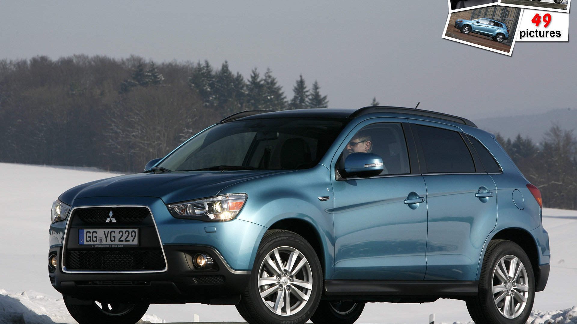 Автомобиль марки Mitsubishi модели ASX