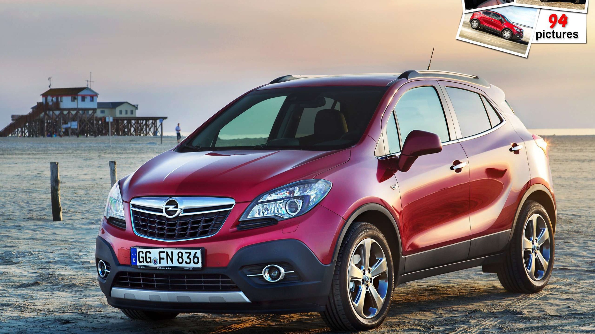 Красивый автомобиль Opel Mokka