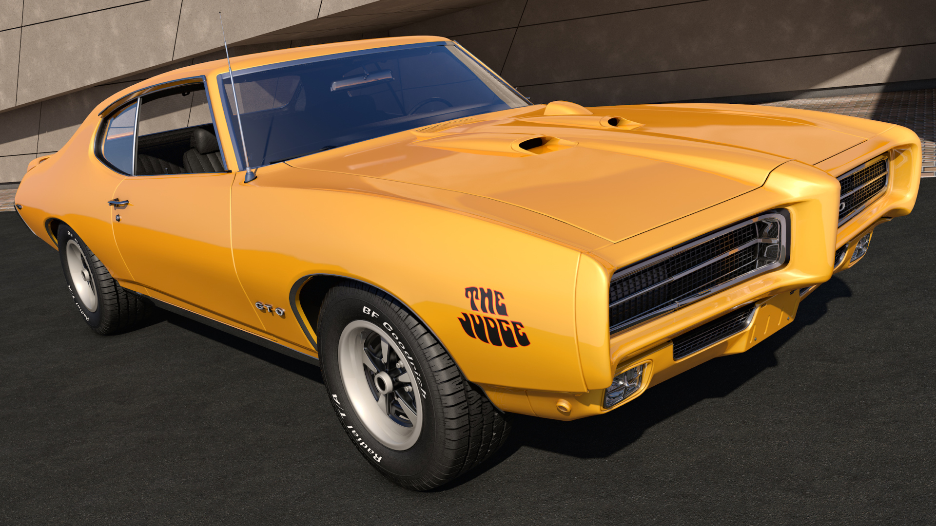 Новый автомобиль Pontiac GTO 1969