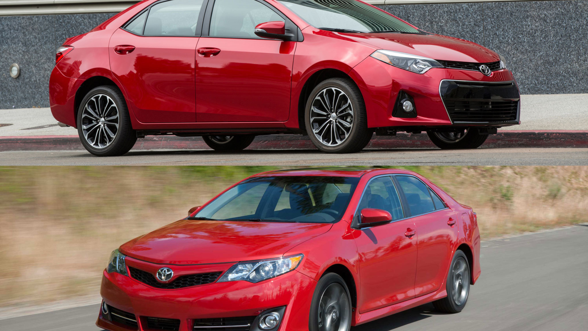 Красивый автомобиль Toyota Corolla 2014 в Москве