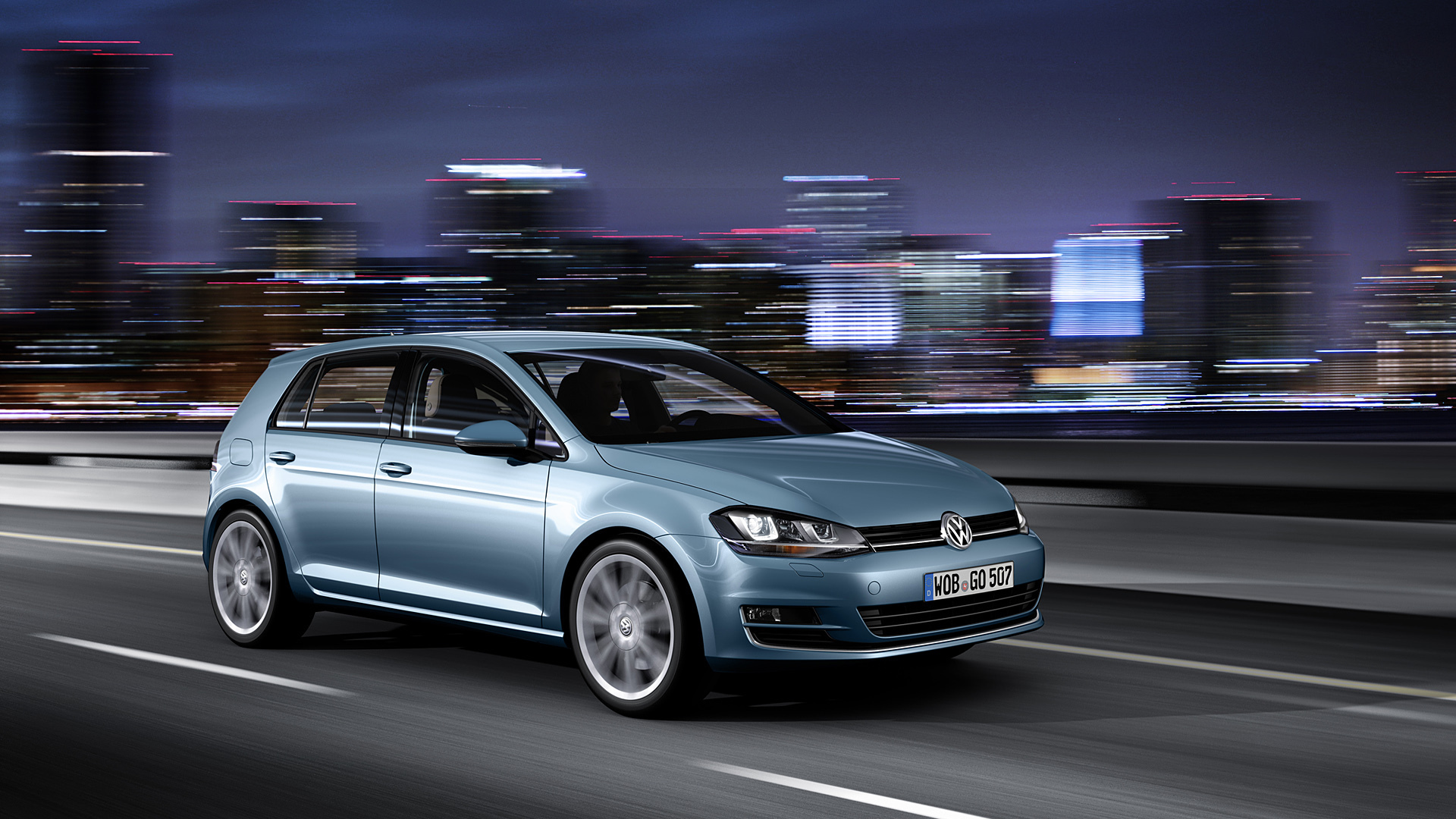 Тест драйв автомобиля Volkswagen Golf