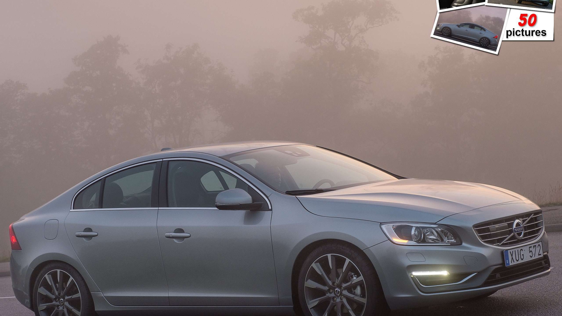 Красивый автомобиль Volvo s60 в Москве