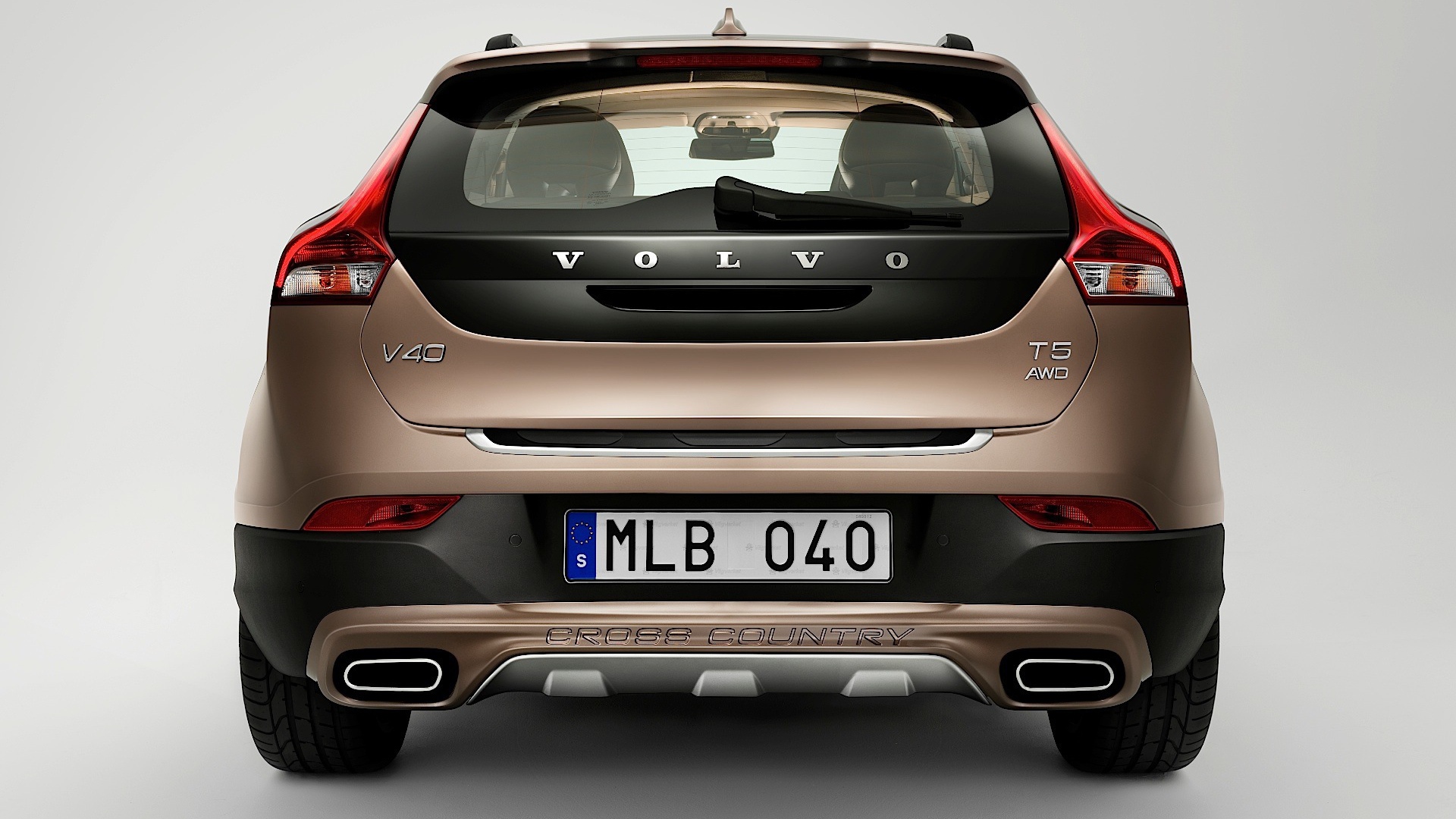 Красивый автомобиль Volvo v40 Cross country