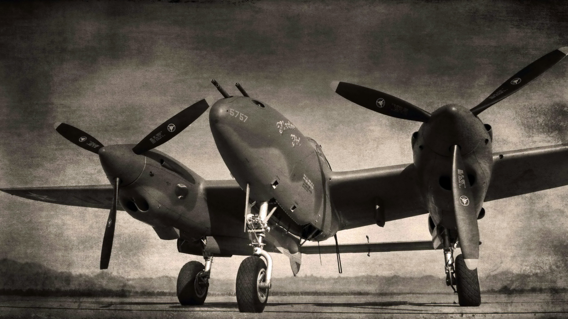Самолет P-38