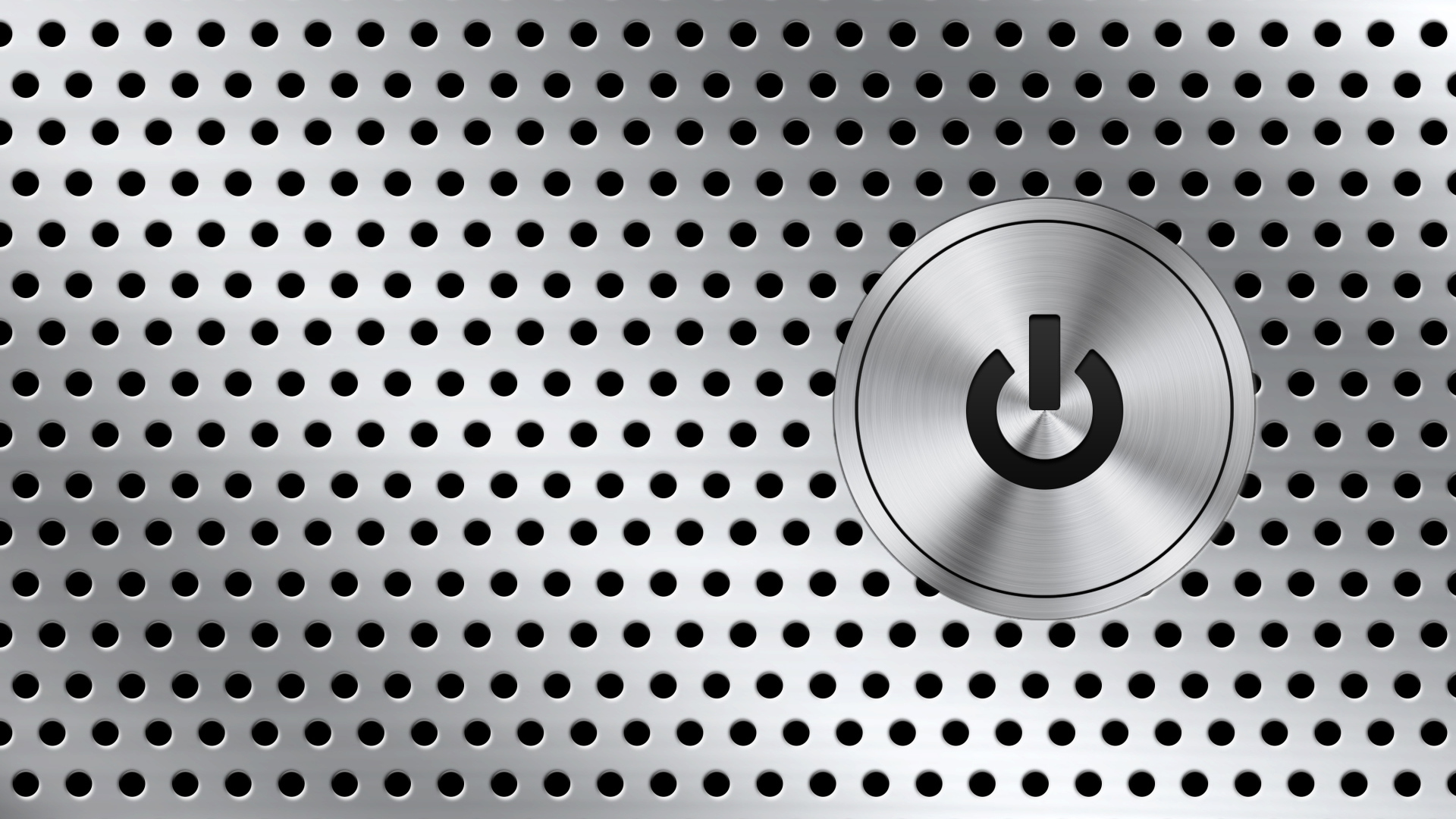 Кнопка на металле