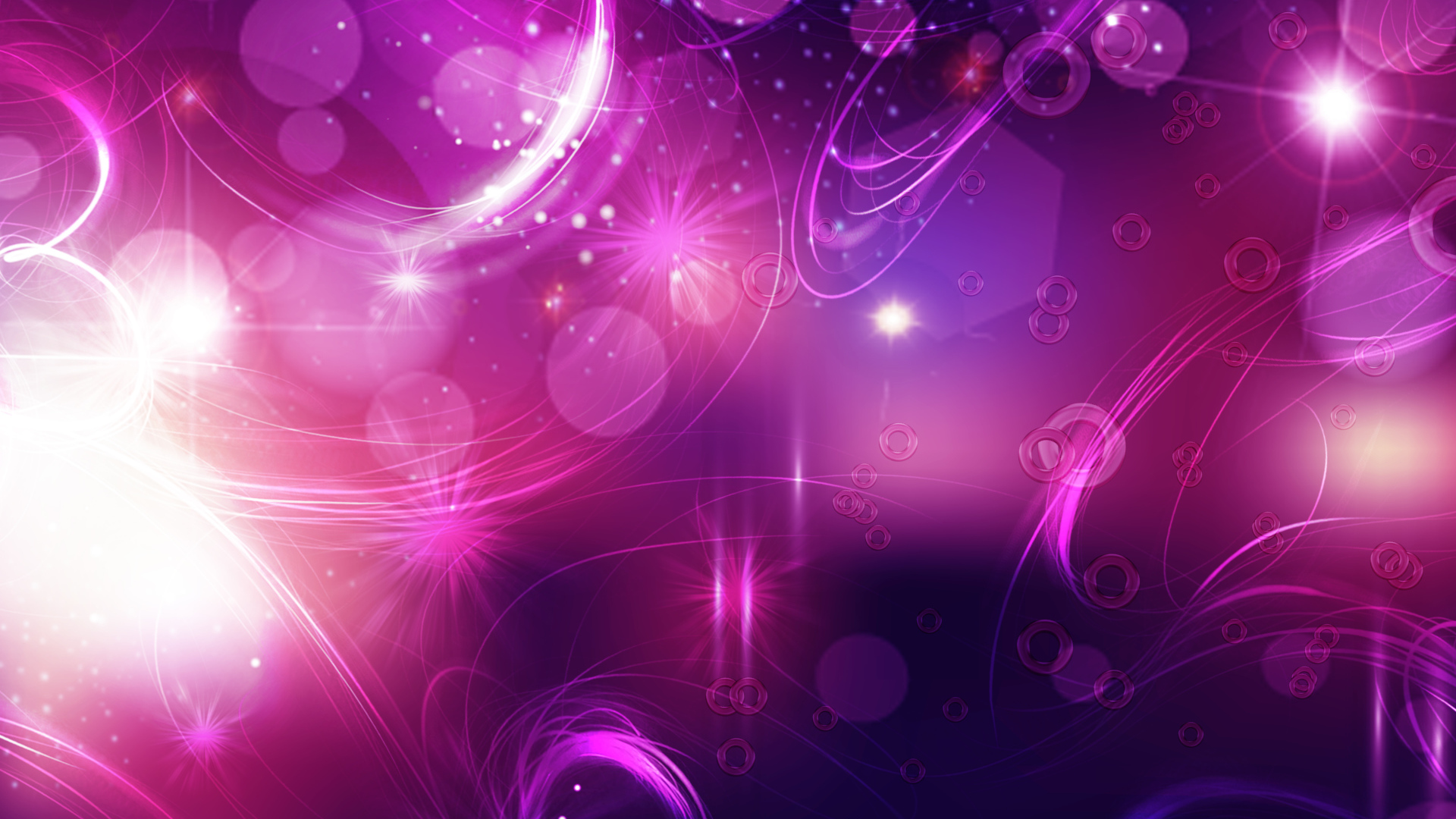 Розовый фон с бликами