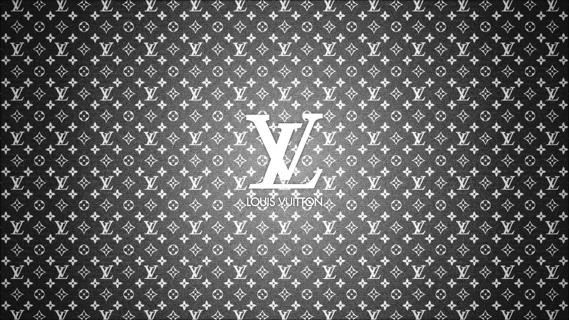 Черный логотип Louis Vuitton