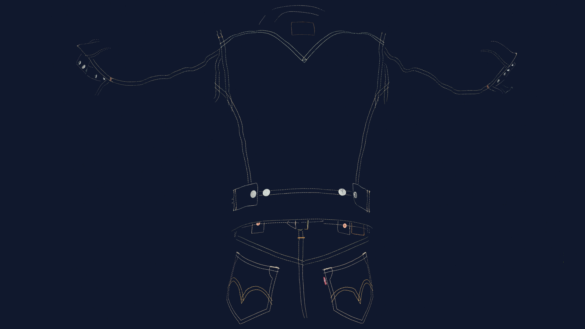 Дизайн джинсов Levi`s