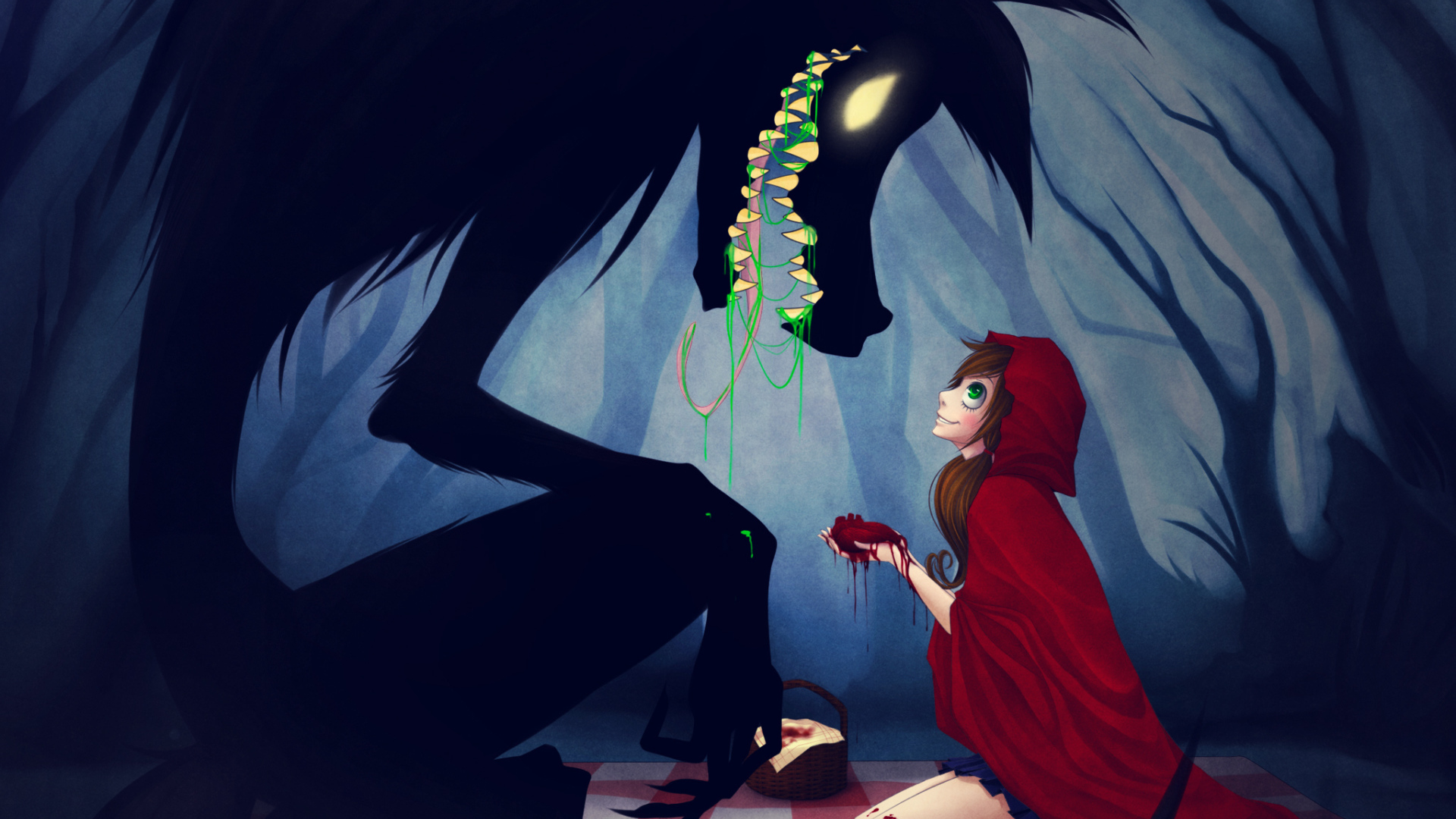 Красная шапочка и волк