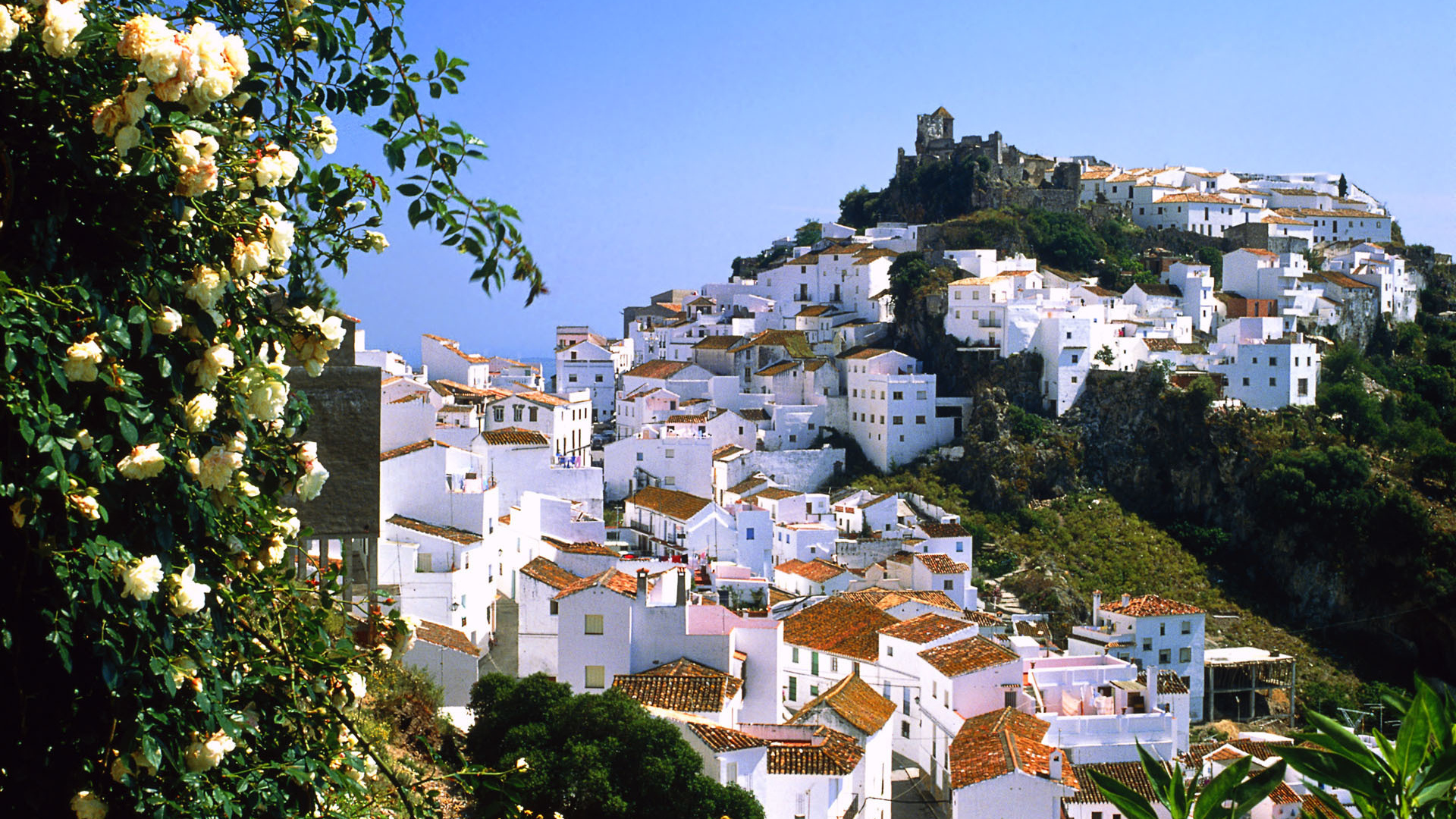 Курортный город на горах