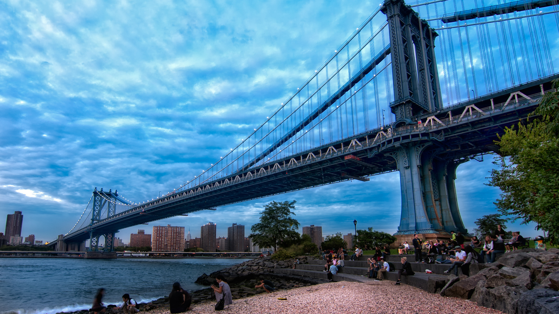 Мост в Нью-Йорке