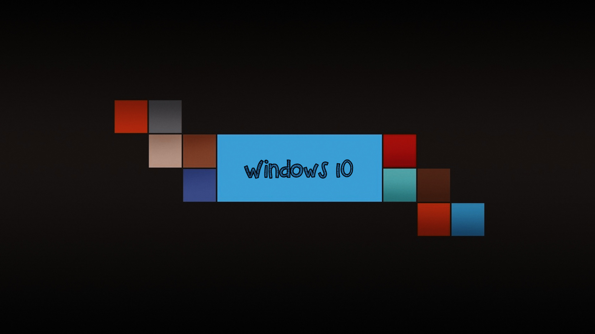 Забавный логотип Windows 10