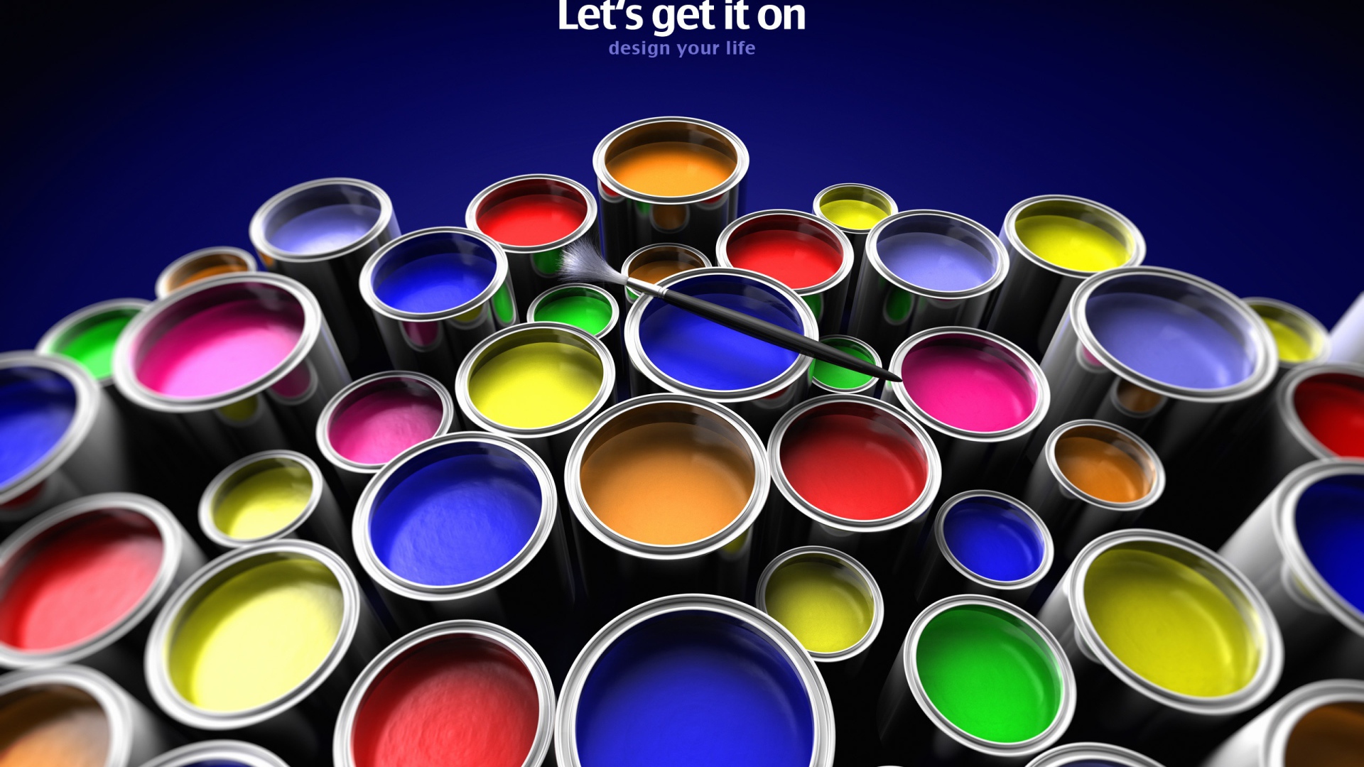 Цветные краски