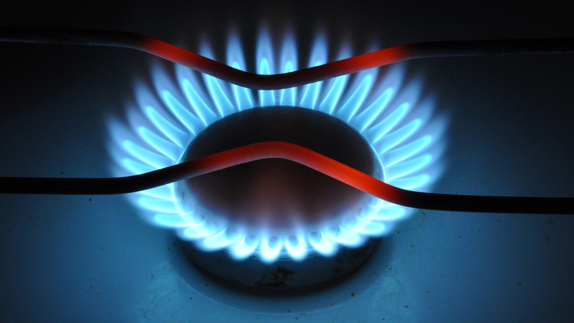 Огонь газовой горелки