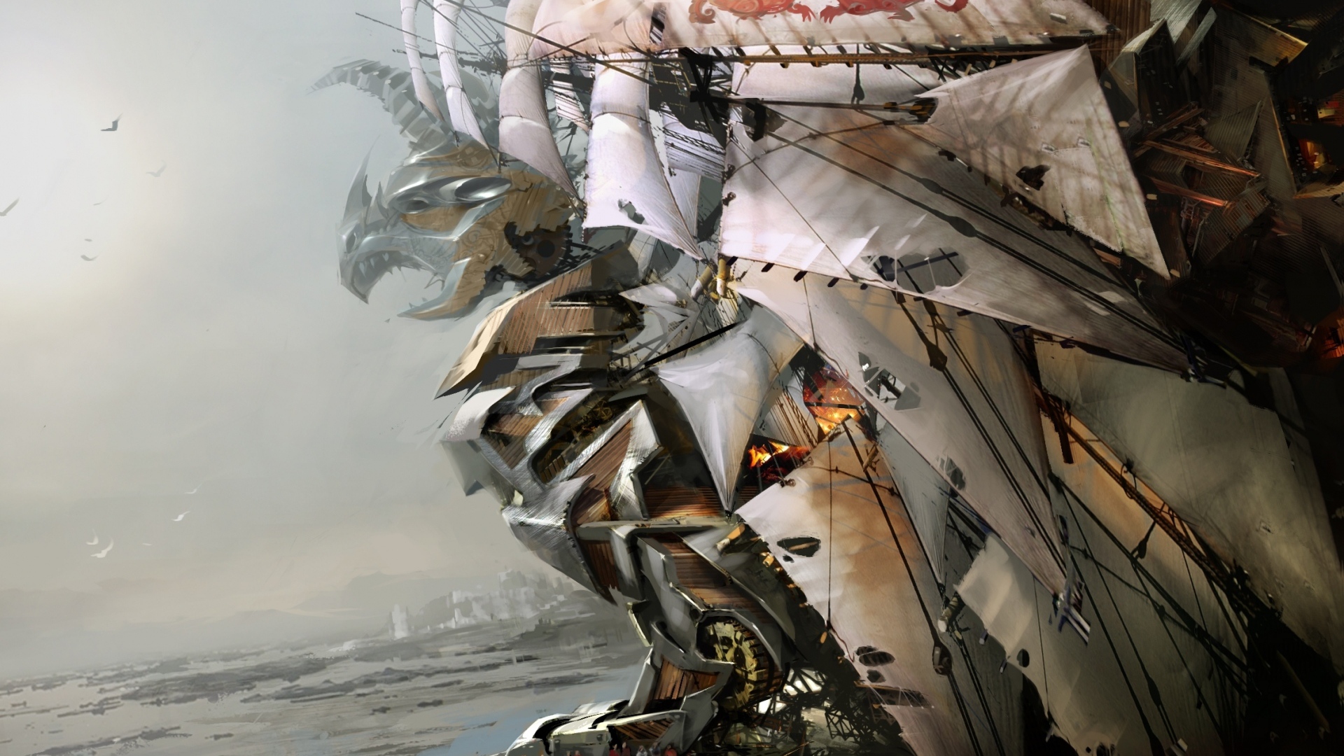 Железные паруса стимпанк