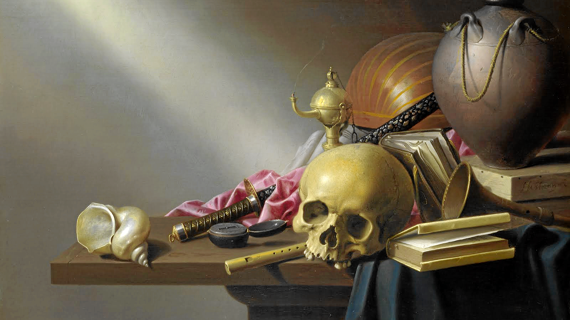 Рисунок с черепом