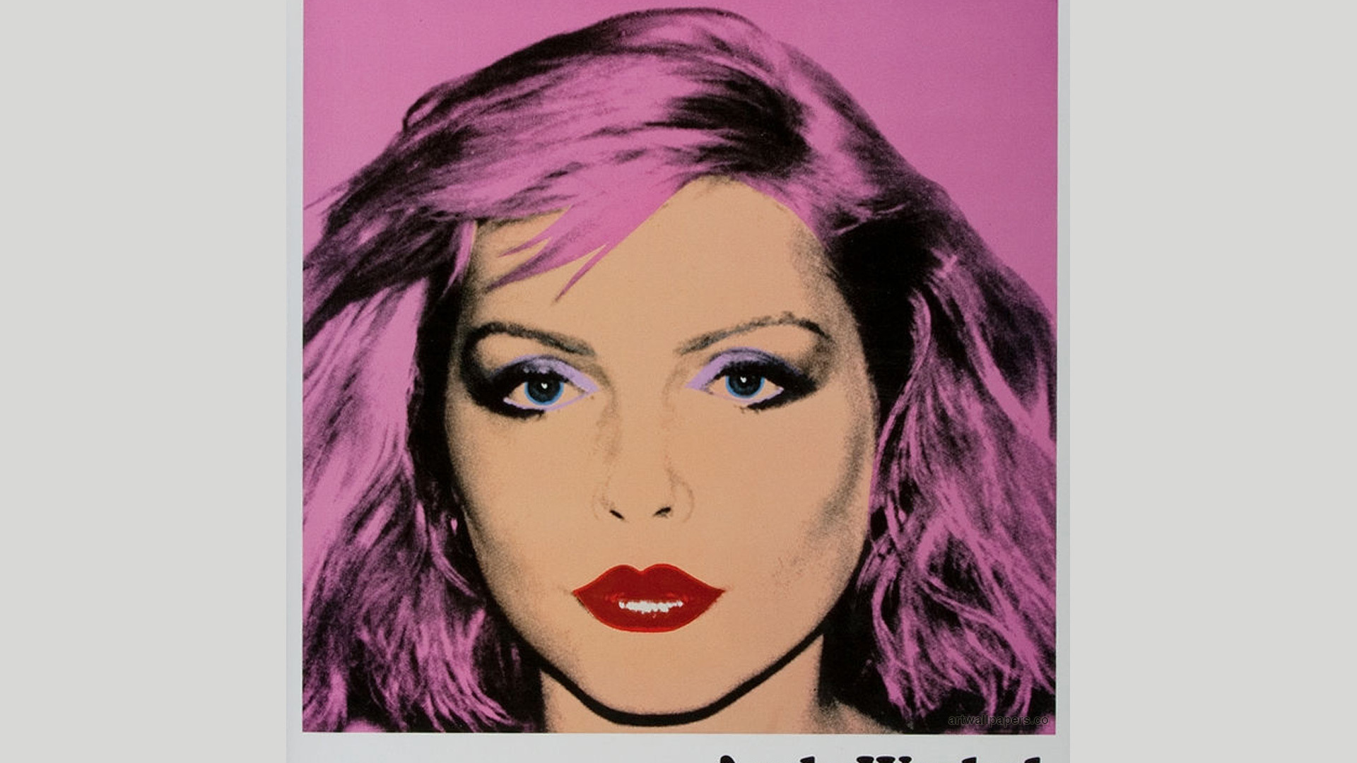 Картина Энди Уорхола красавица