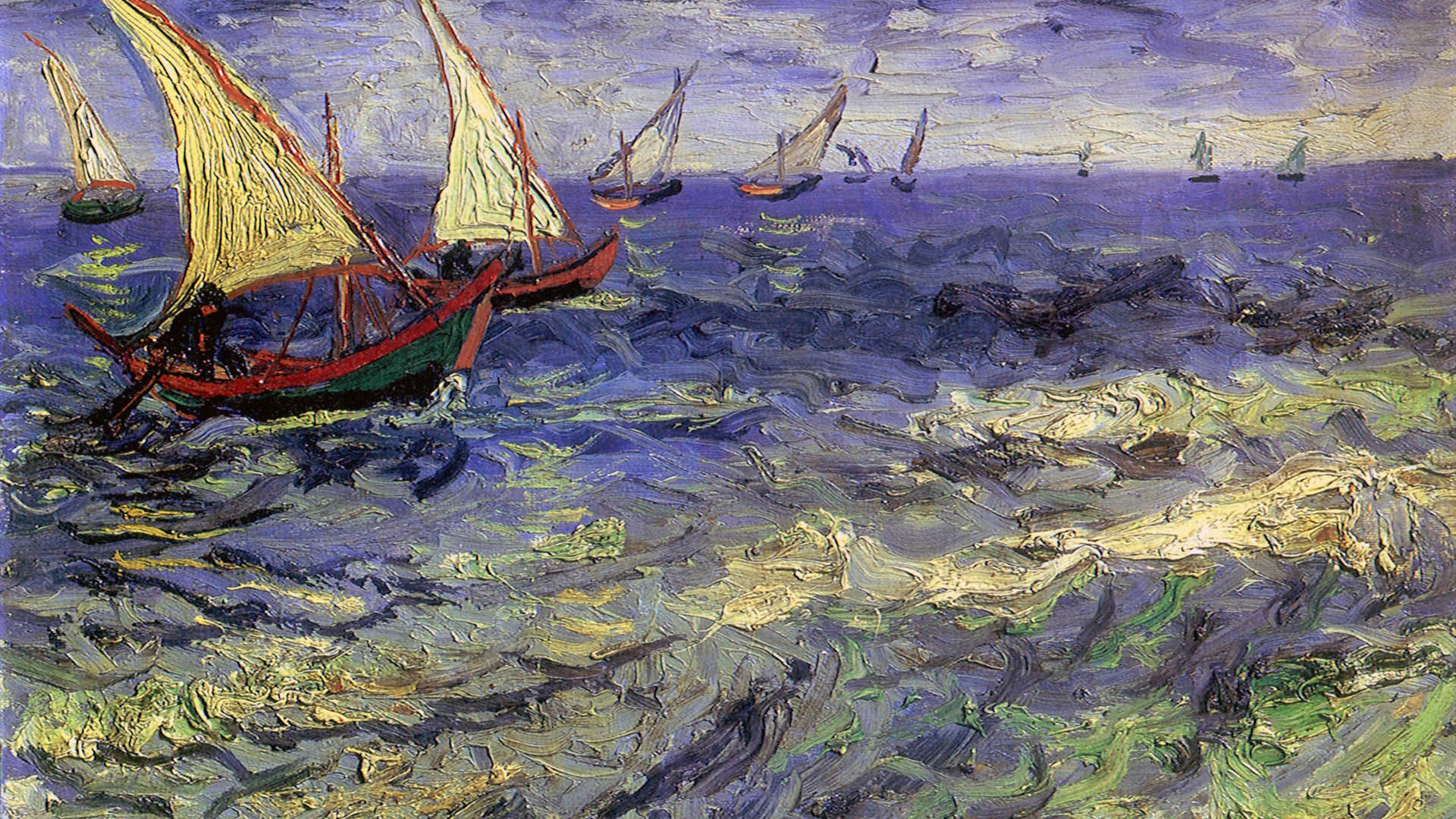 Картина Винсента Ван Гога - Море