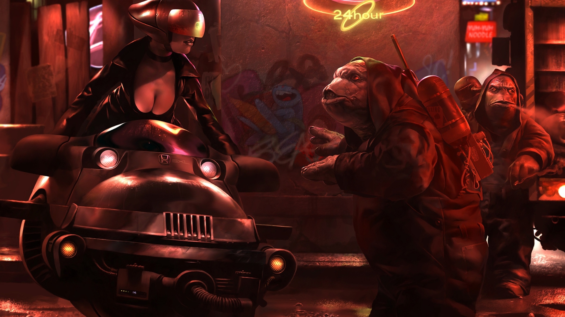 Девушка и инопланетяне