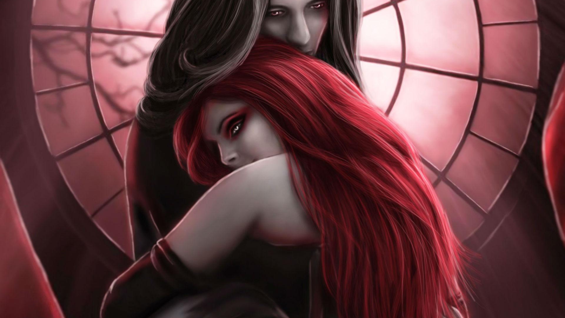 Настоящая любовь девушки вампира