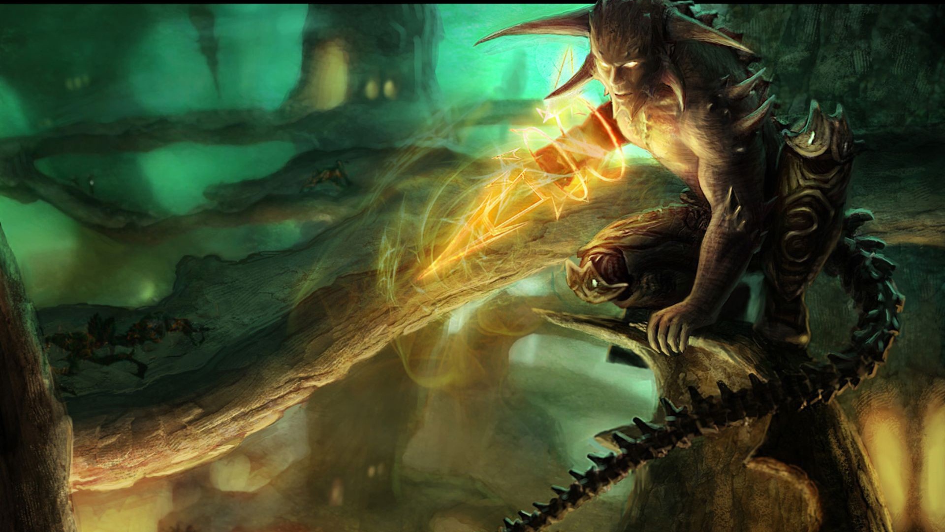 Демон на дереве