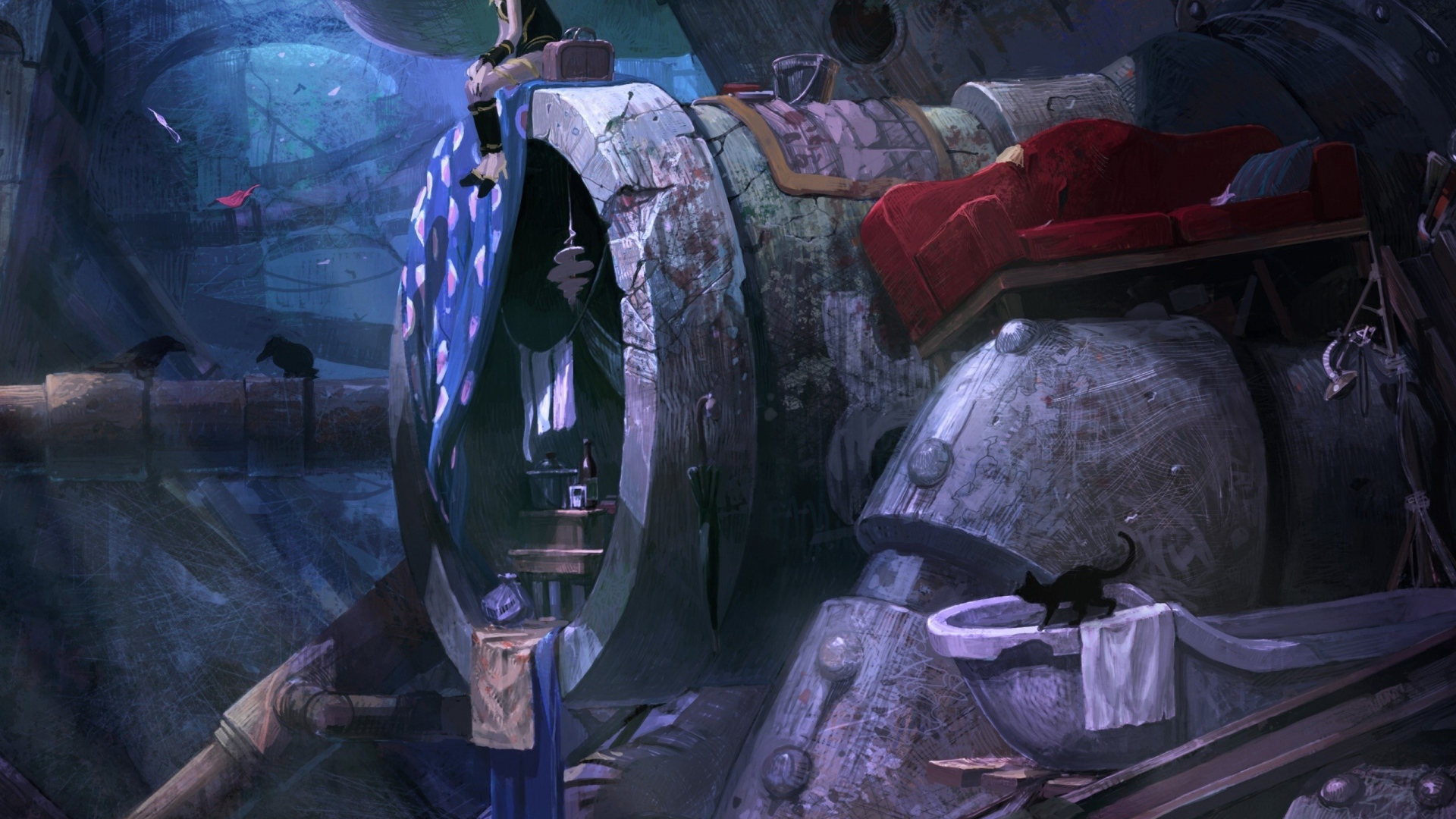 Дом в трубе